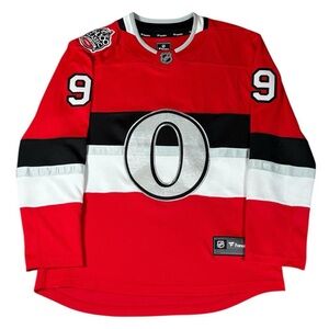 Bobby Ryan Ottawa Senators Fanatics NHL 100 Classic Hockey Jersey Red